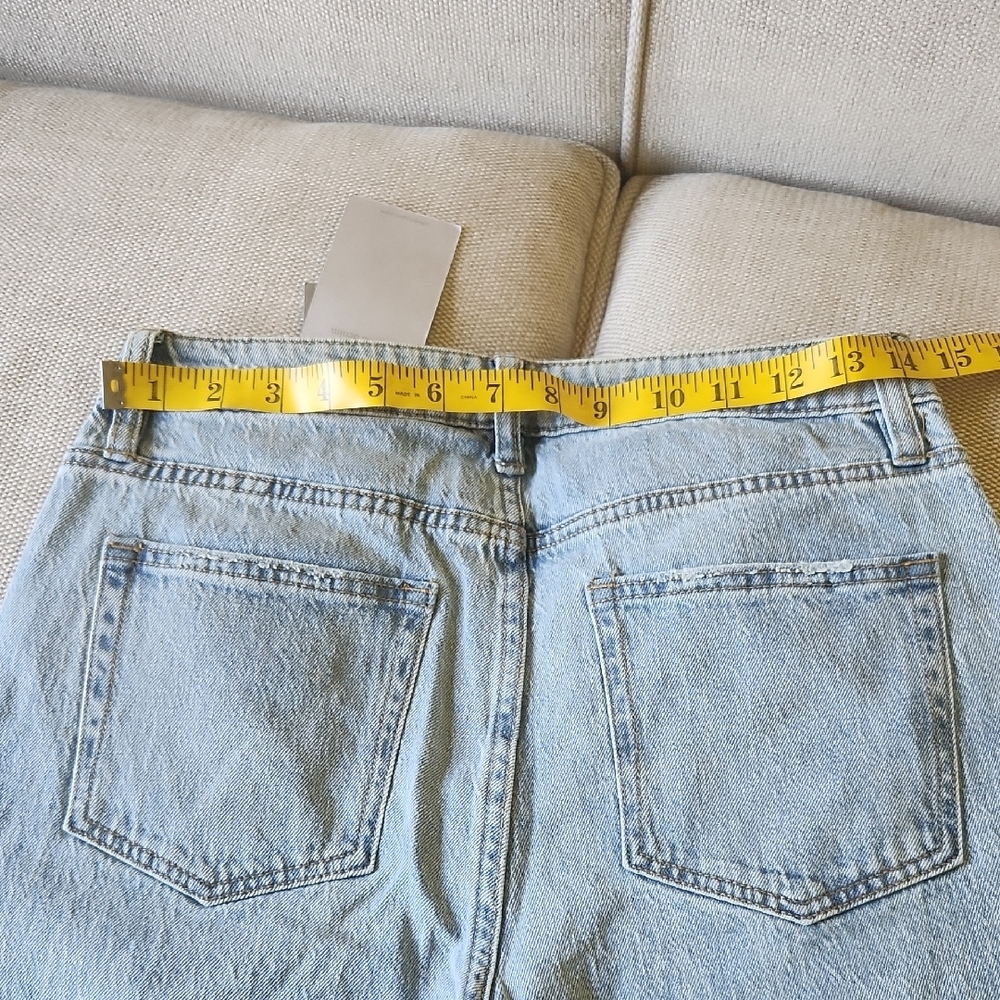 NWT Oliver Logan Light Blue Denim Jeans Size 4/27 - Picture 11 of 13